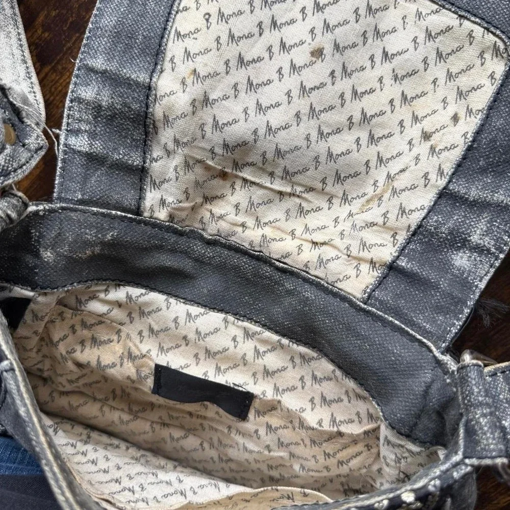 Mona B Stella Embroidered Crossbody